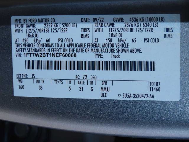 Certified 2022 Ford F250 XLT image 38