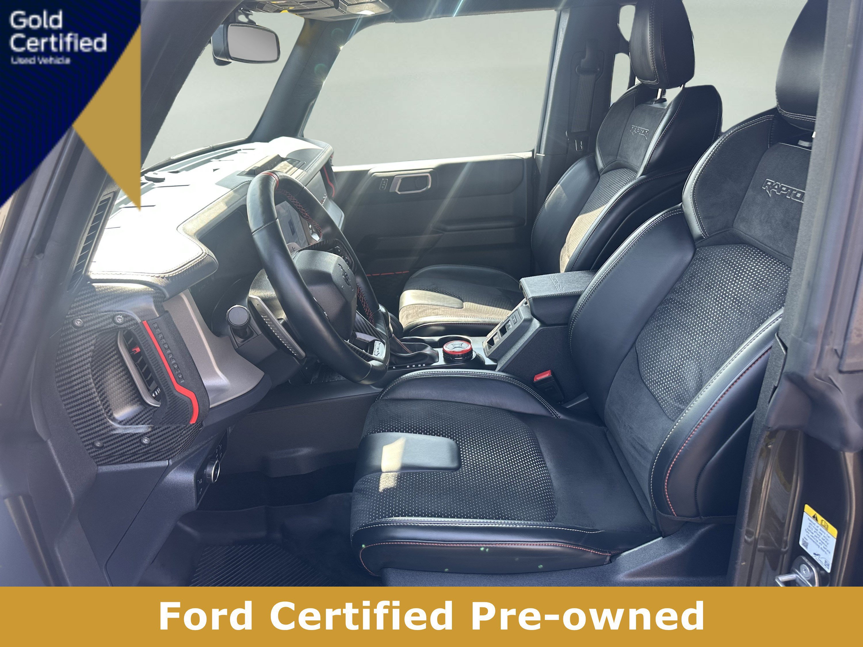 Certified 2024 Ford Bronco Raptor w/ Interior Carbon Fiber Pack 6 AWD/4WD image 10