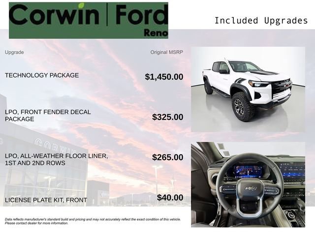 Used 2025 Chevrolet Colorado ZR2 w/ Technology Package image 10