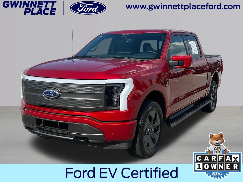 Certified 2023 Ford F150 Lightning Lariat w/ Equipment Group 511A High