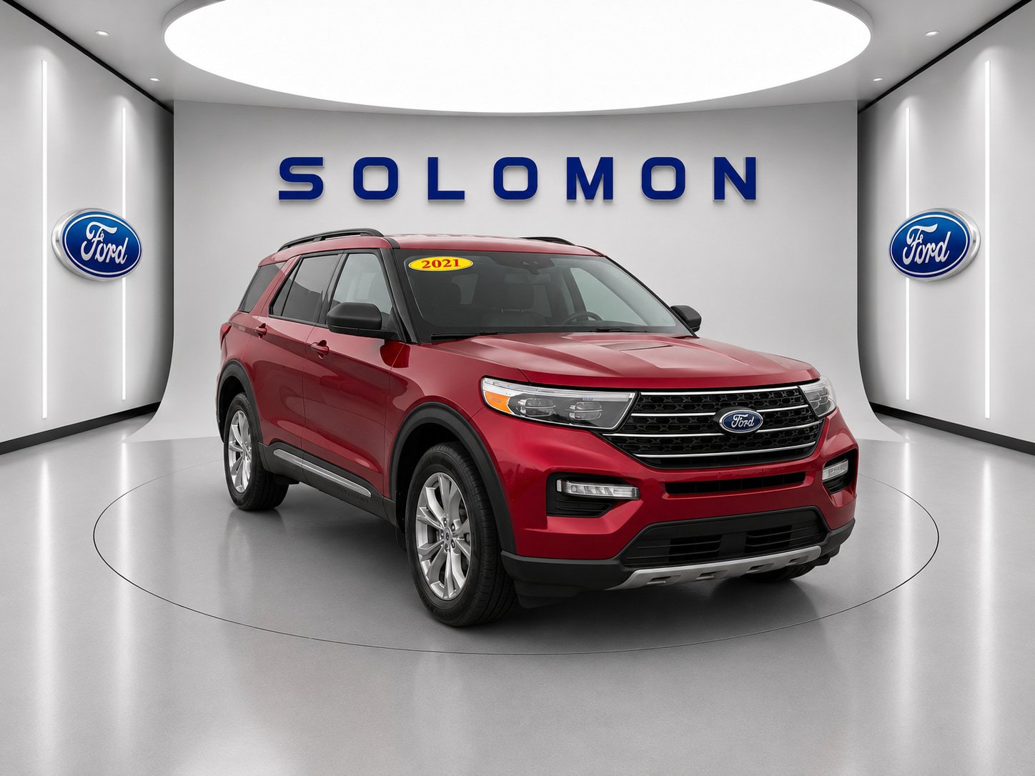 Certified 2021 Ford Explorer XLT w/ Equipment Group 202A AWD/4WD image 2