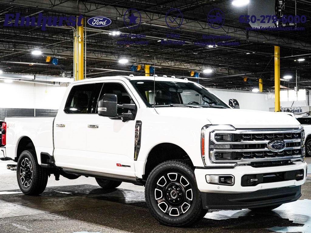 Certified 2023 Ford F350 Platinum w/ FX4 Off-Road Package AWD/4WD image 1