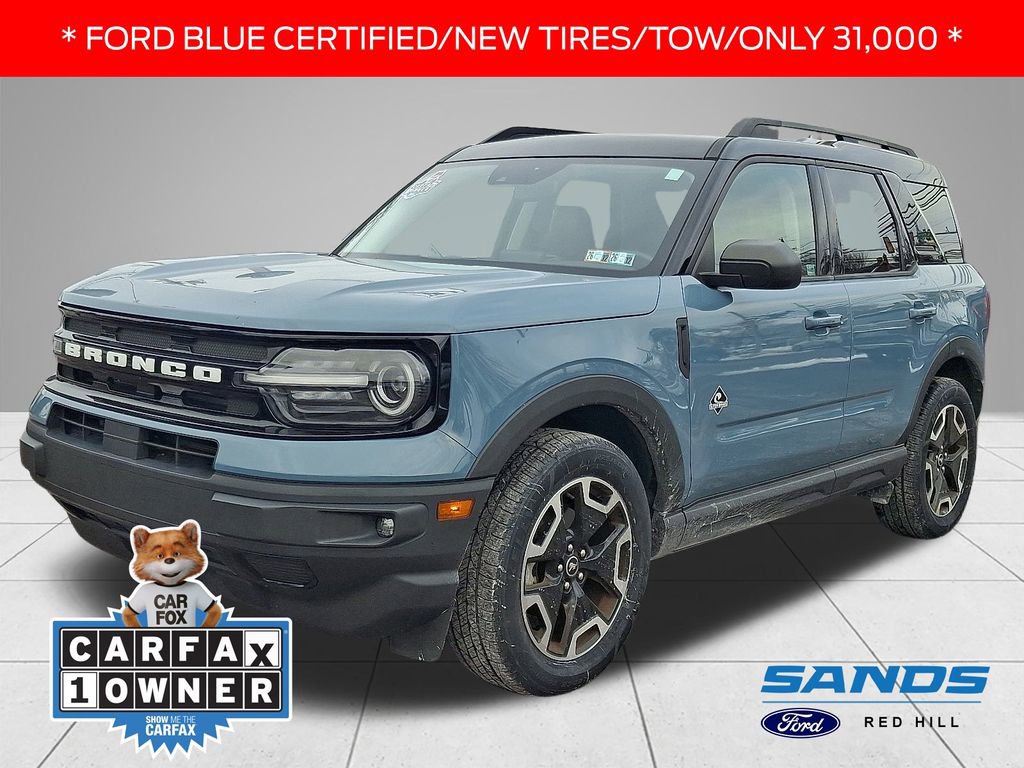 Certified 2021 Ford Bronco Sport Outer Banks w/ Outer Banks Package (96D) image 1