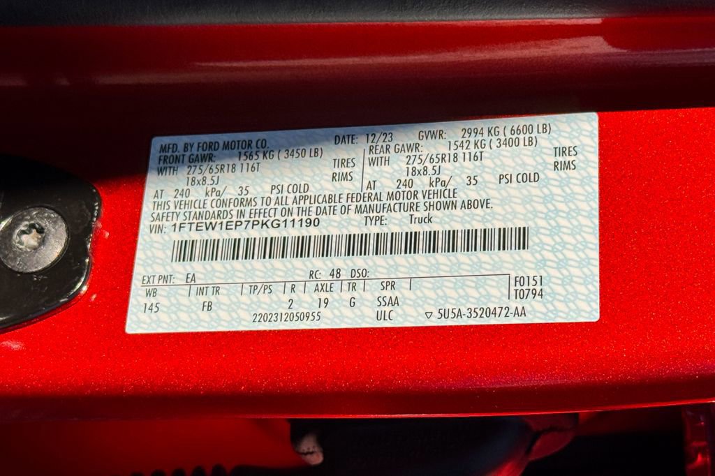 Certified 2023 Ford F150 XLT w/ Equipment Group 302A High image 21