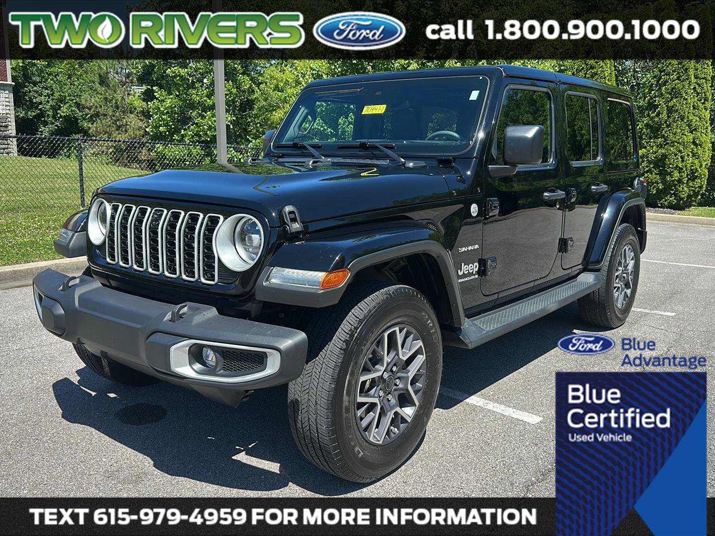 Used 2024 Jeep Wrangler Unlimited Sahara w/ Technology Group AWD/4WD image 1