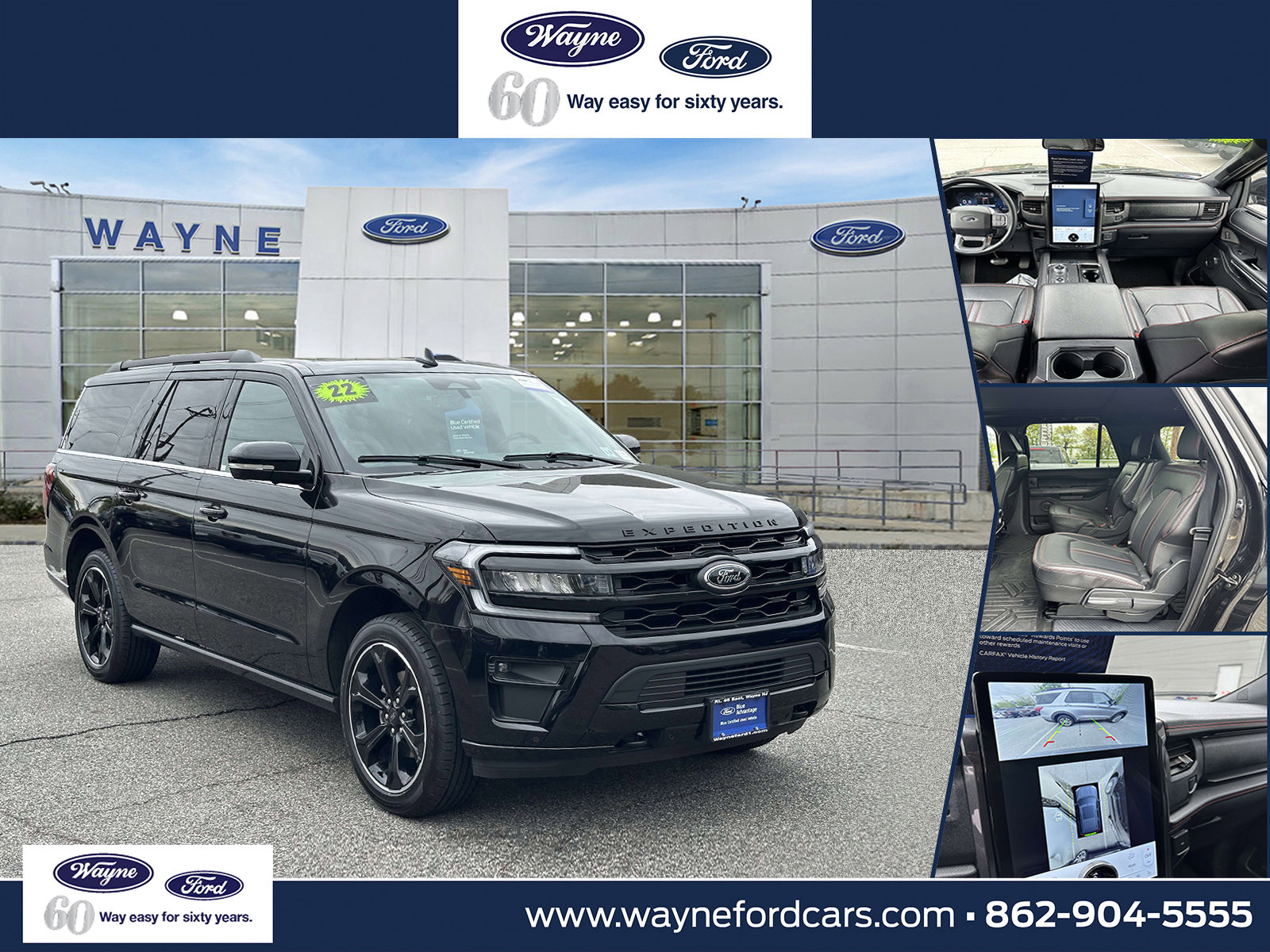 Certified 2022 Ford Expedition Max Limited