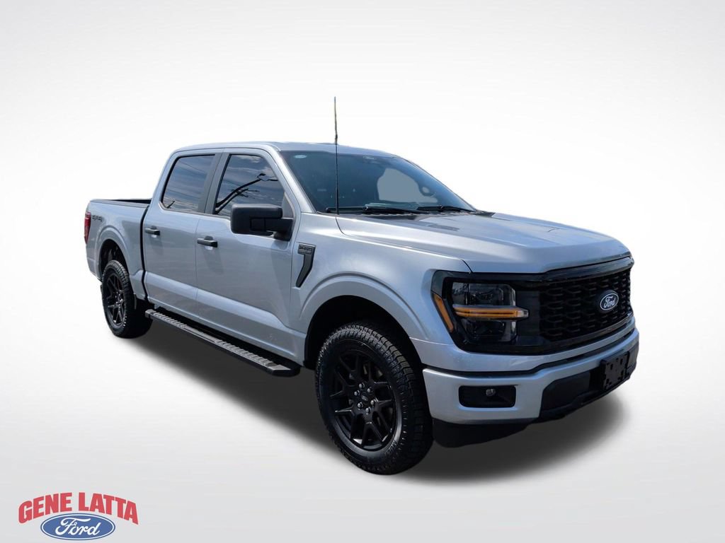 Certified 2024 Ford F150 STX w/ STX Black Appearance Package AWD/4WD 360° Tour