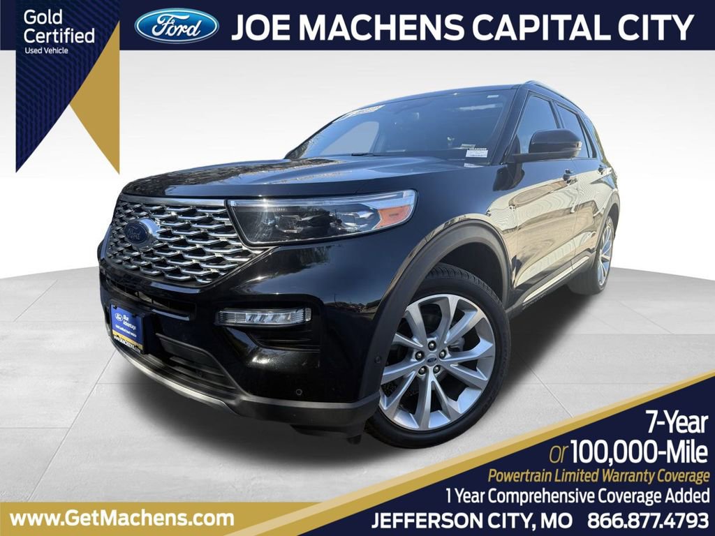 Certified 2022 Ford Explorer Platinum w/ Equipment Group 601A image 1