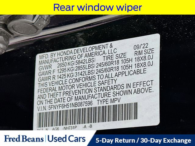 Used 2022 Honda Pilot EX-L image 36