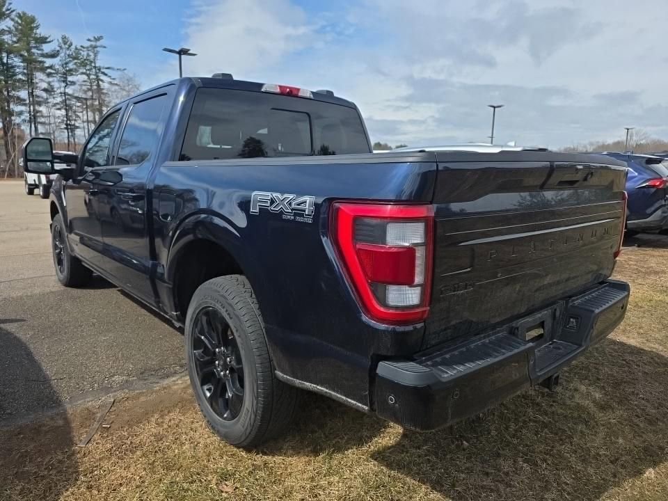 Certified 2022 Ford F150 Platinum w/ Equipment Group 701A High AWD/4WD image 3