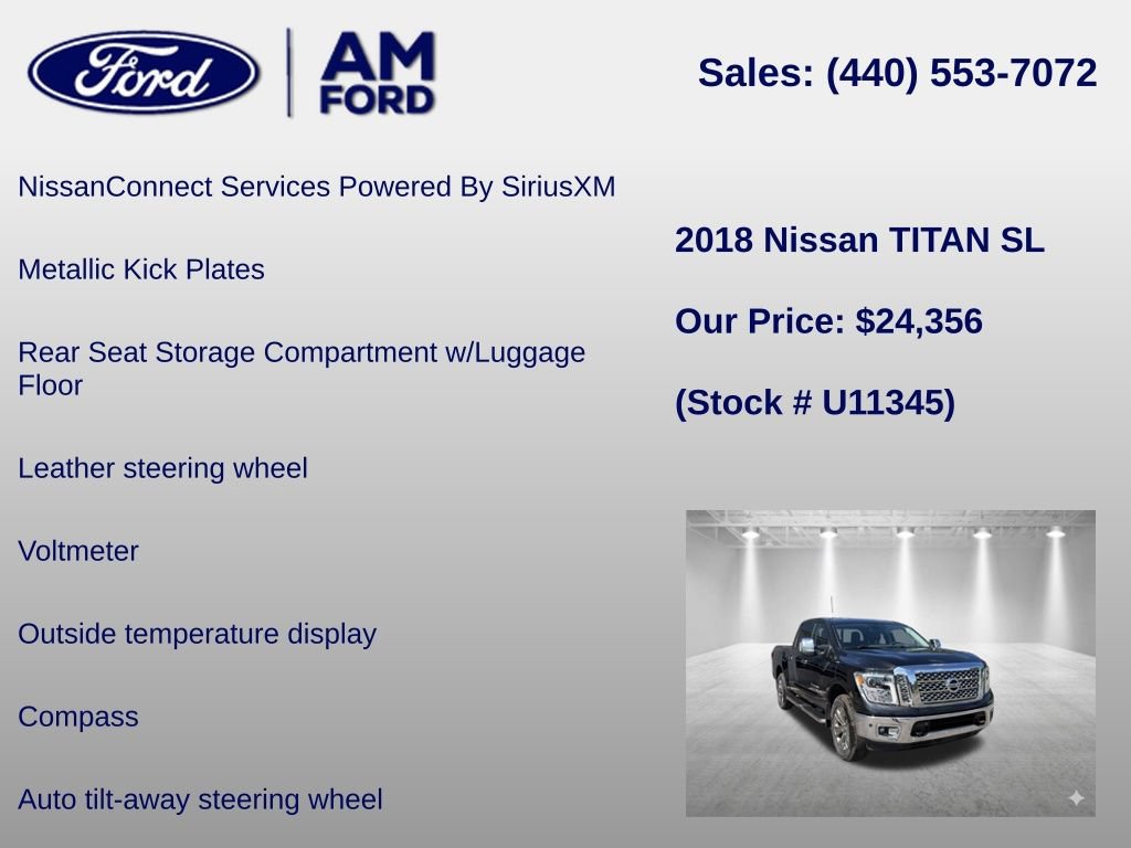 Used 2018 Nissan Titan SL w/ Texas Titan Edition AWD/4WD image 28