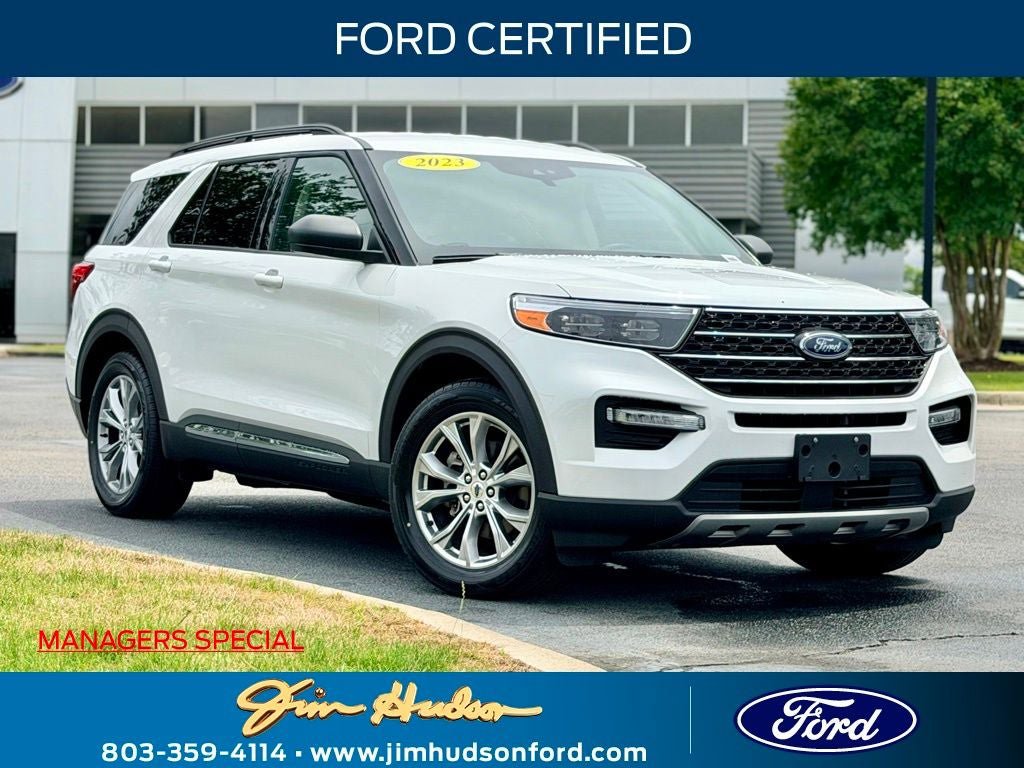 Certified 2023 Ford Explorer XLT w/ Equipment Group 202A