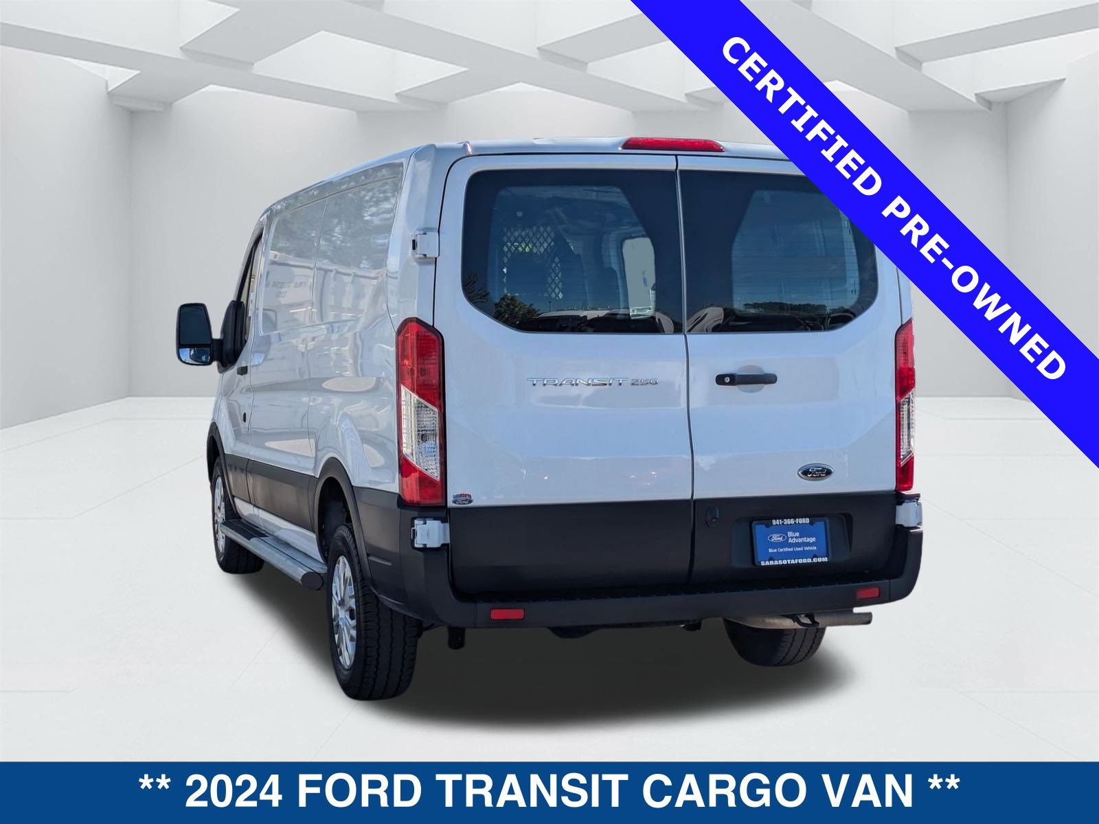 Certified 2024 Ford Transit 250 Low Roof w/ Exterior Upgrade Package RWD image 6
