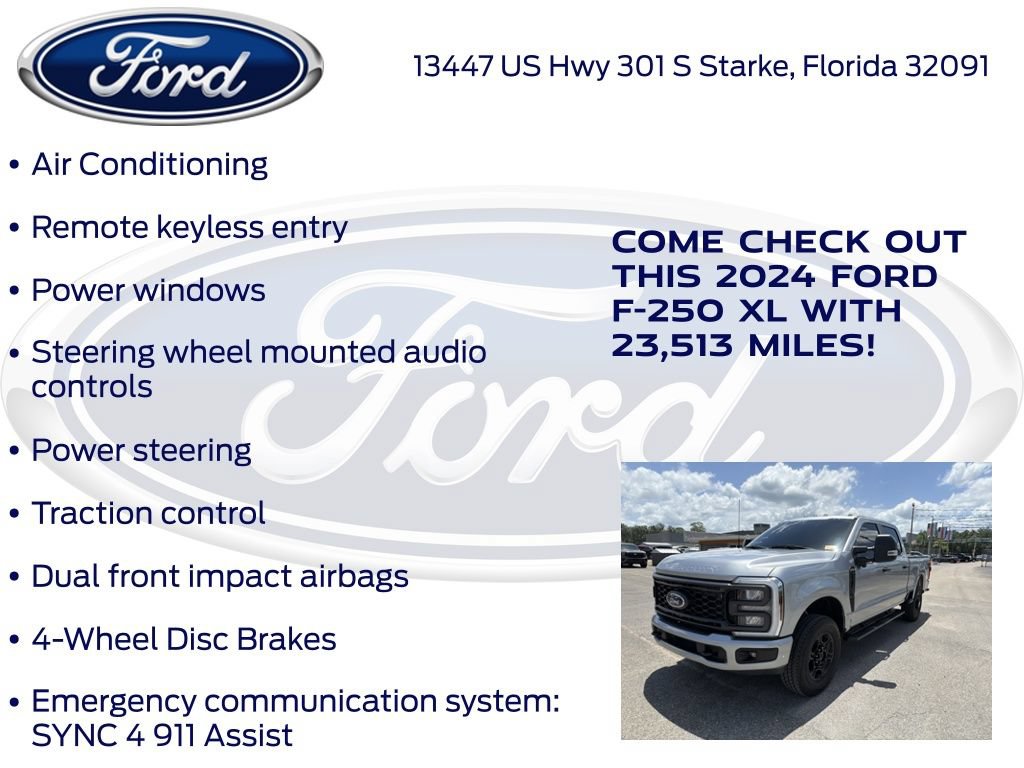 Certified 2024 Ford F250 XL w/ STX Appearance Package AWD/4WD image 19