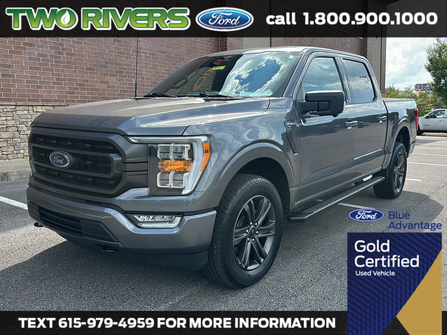Certified 2022 Ford F150 XLT w/ Equipment Group 302A High AWD/4WD image 1