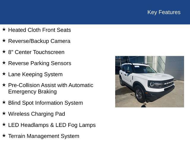 Certified 2024 Ford Bronco Sport Big Bend w/ Convenience Package image 29