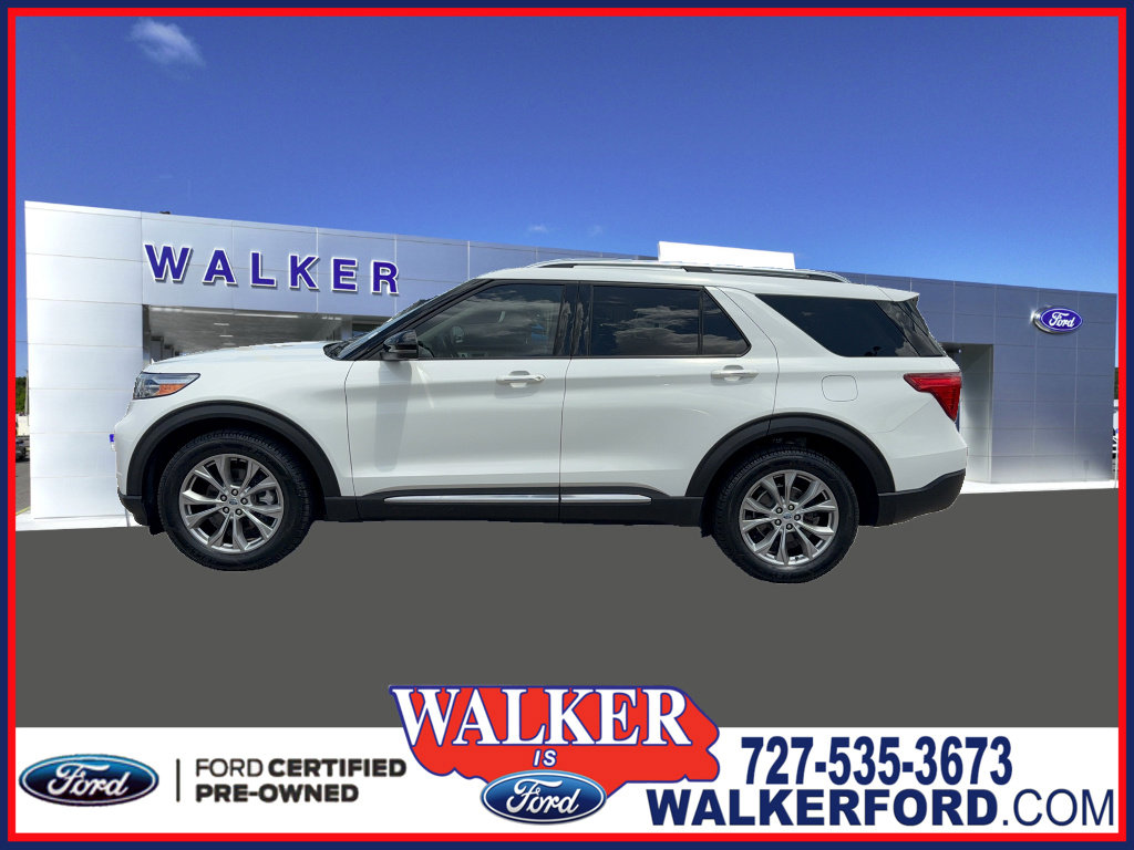 Certified 2023 Ford Explorer Limited w/ Limited Technology Package RWD image 1