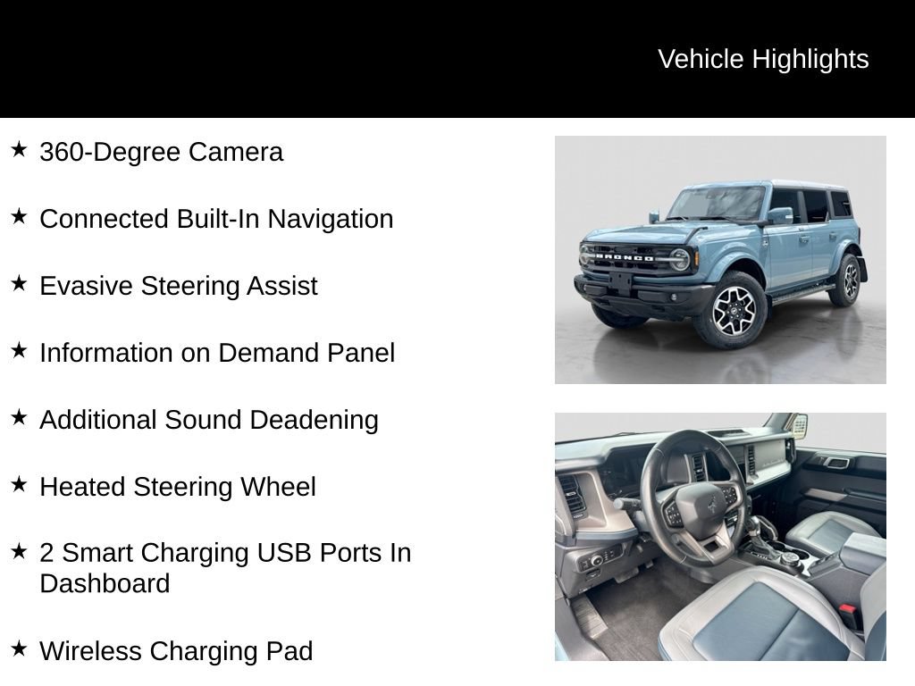 Certified 2023 Ford Bronco Outer Banks AWD/4WD image 32