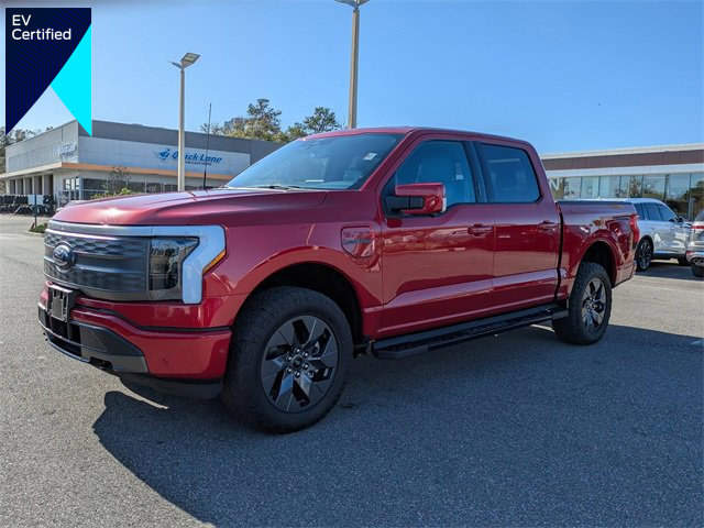 Certified 2022 Ford F150 Lightning Lariat w/ Tow Technology Package image 1