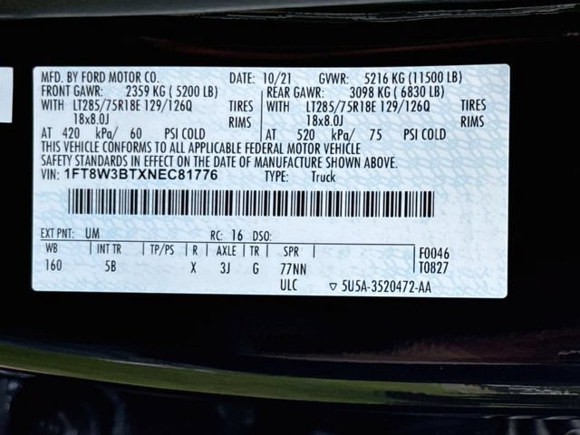 Certified 2022 Ford F350 Lariat w/ Tremor Off-Road Package AWD/4WD image 38