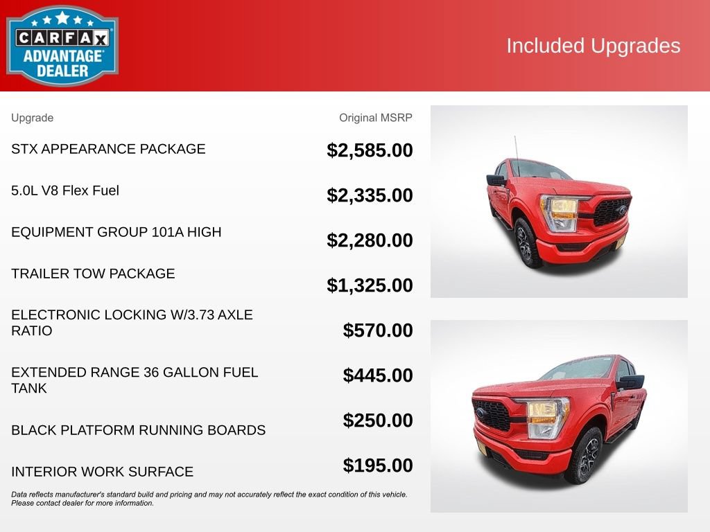 Certified 2022 Ford F150 XL w/ STX Appearance Package AWD/4WD image 14