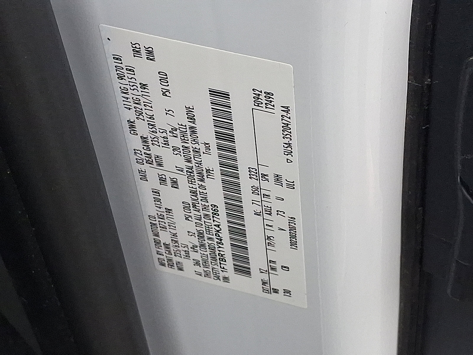 Certified 2023 Ford Transit 250 Low Roof w/ Exterior Upgrade Package image 25