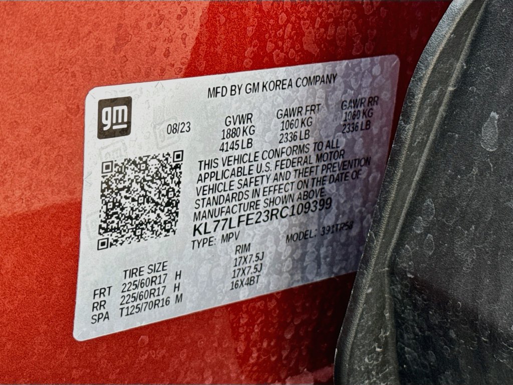 Used 2024 Chevrolet Trax LS w/ LS Convenience Package FWD image 29