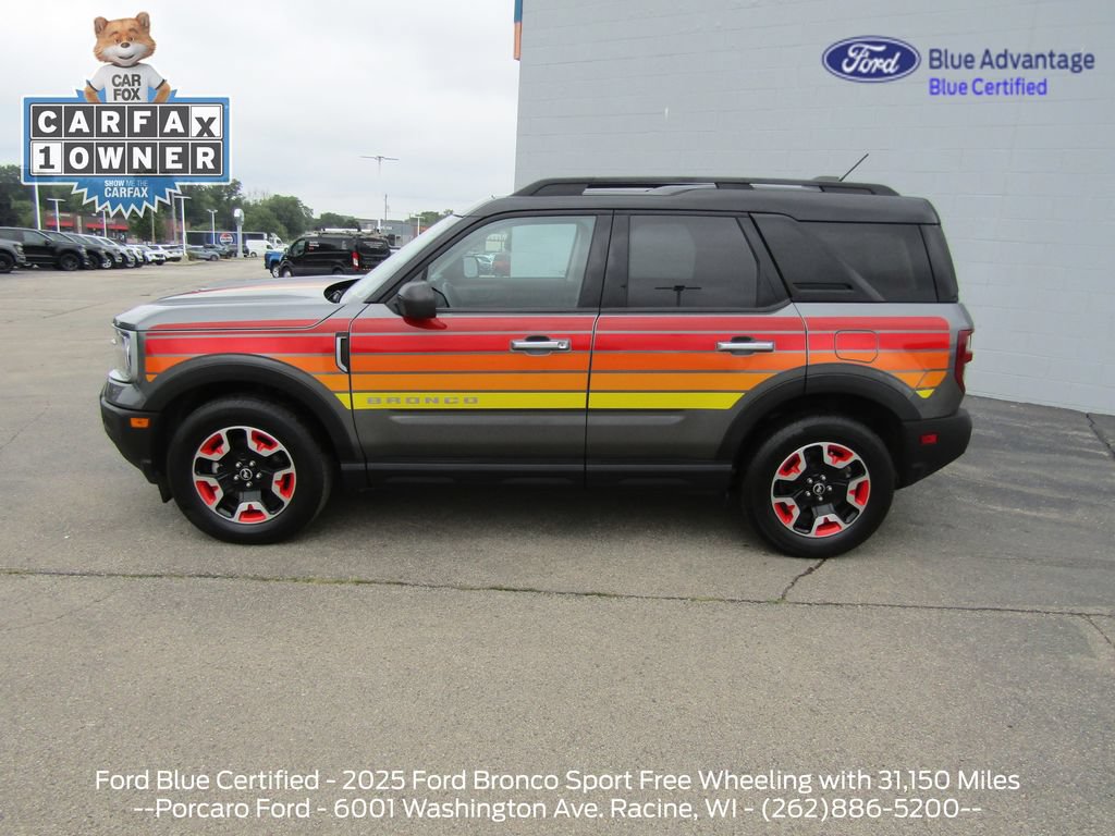 Certified 2025 Ford Bronco Sport Free Wheeling w/ Convenience Package AWD/4WD image 2