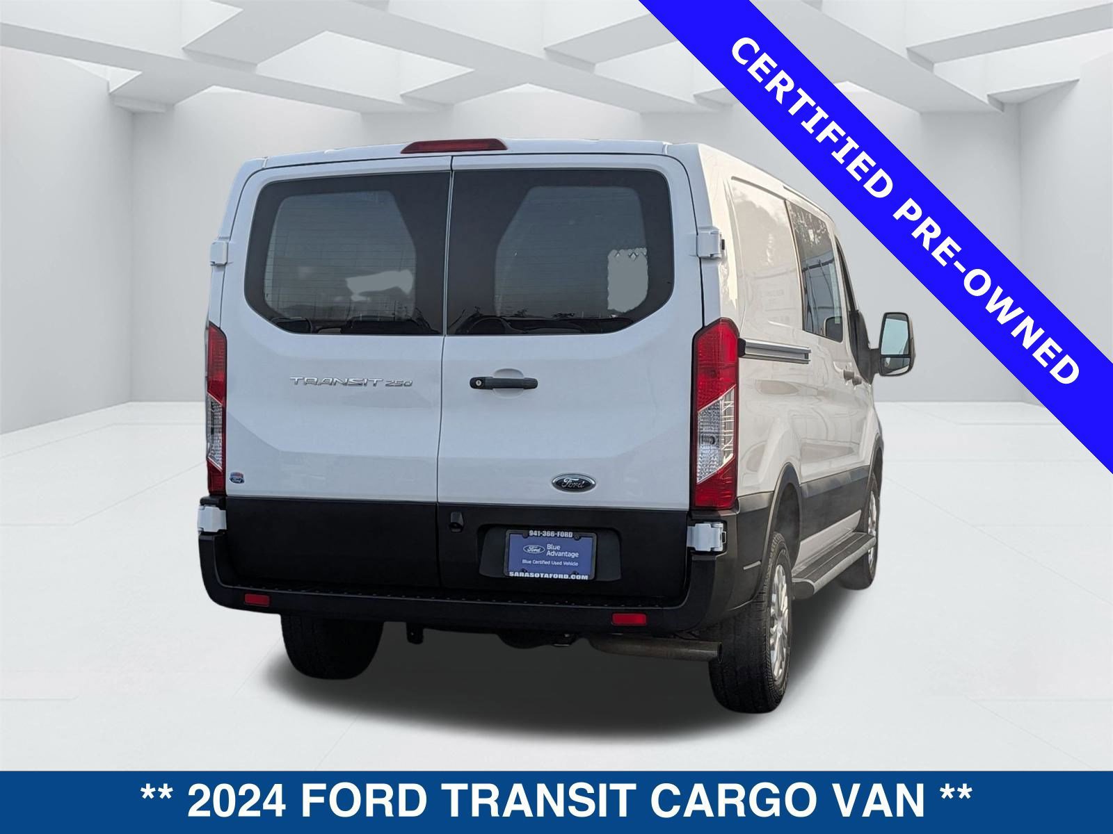 Certified 2024 Ford Transit 250 Low Roof w/ Exterior Upgrade Package image 4