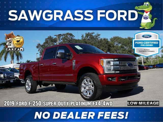 Certified 2019 Ford F250 Platinum w/ Platinum Ultimate Package
