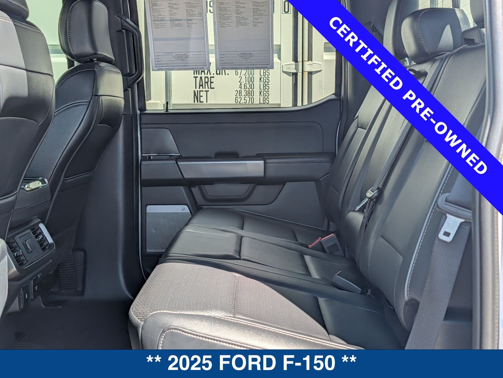 Certified 2025 Ford F150 Lariat w/ Equipment Group 501A Mid AWD/4WD image 21