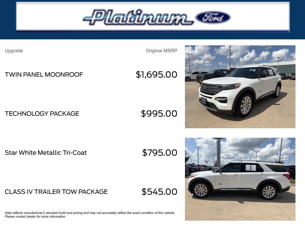Certified 2022 Ford Explorer King Ranch w/ Technology Package AWD/4WD image 11