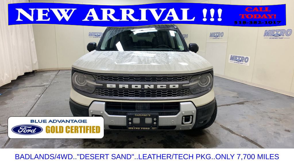 Certified 2025 Ford Bronco Sport Badlands w/ Badlands Tech Package image 10