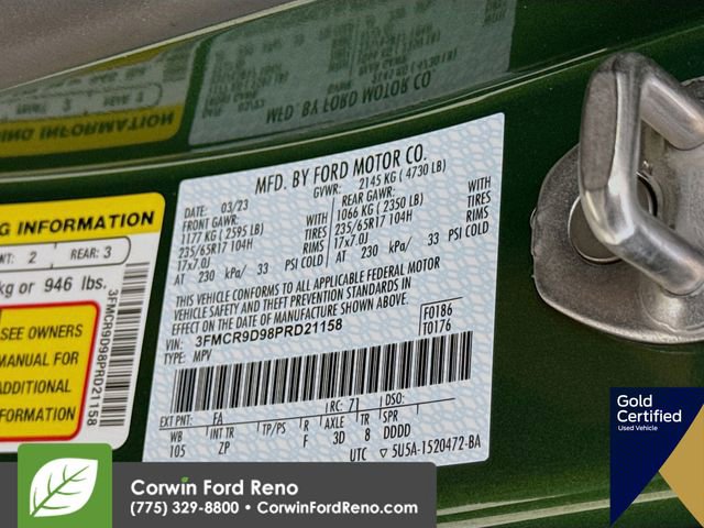 Certified 2023 Ford Bronco Sport Badlands w/ Premium Package image 36