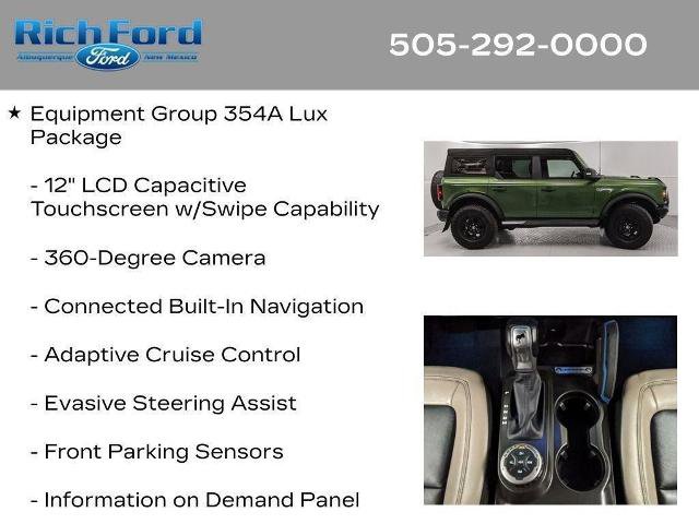 Certified 2023 Ford Bronco Wildtrak AWD/4WD image 29