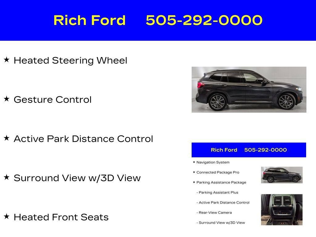 Used 2022 BMW X3 M40i w/ Premium Package AWD/4WD image 36