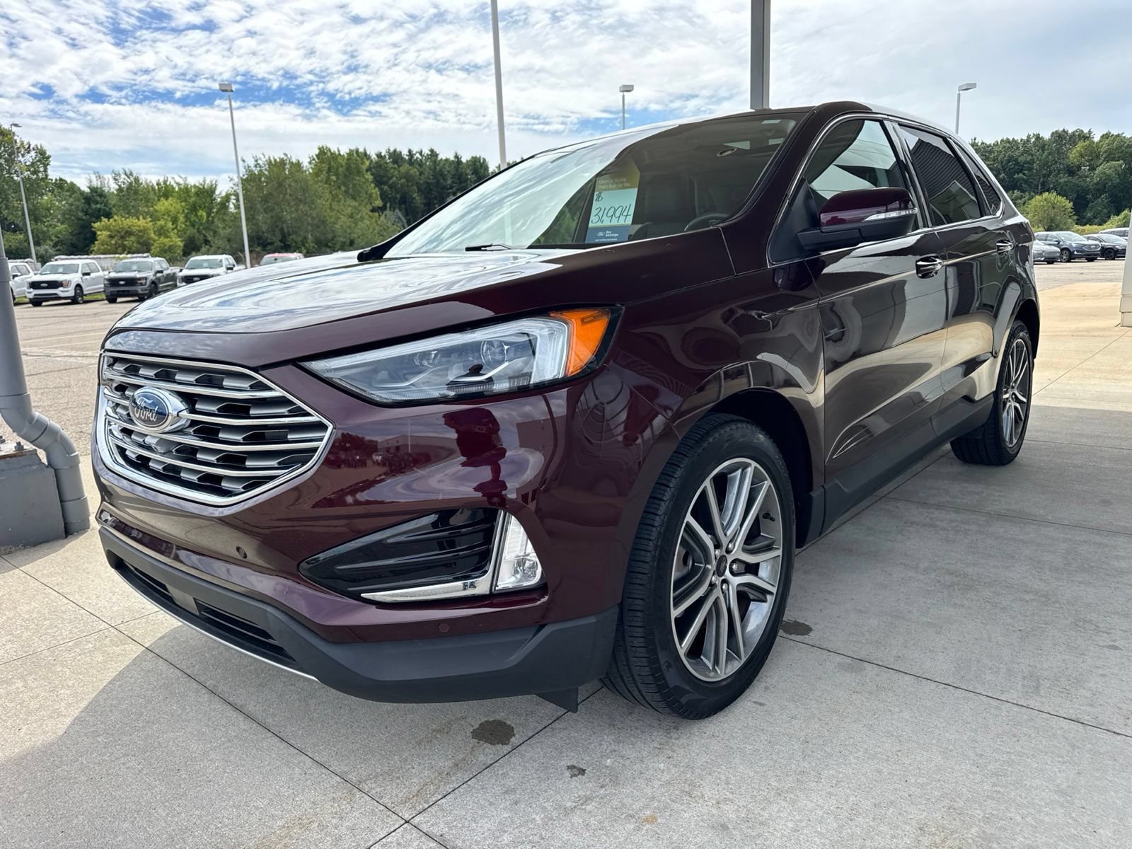 Certified 2024 Ford Edge Titanium w/ Equipment Group 301A AWD/4WD image 3