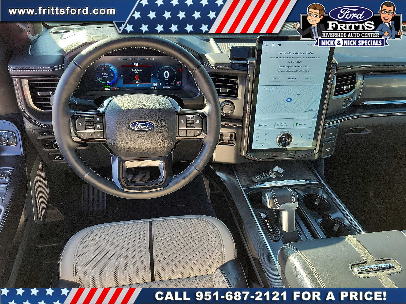 Certified 2024 Ford F150 Lightning Platinum image 6