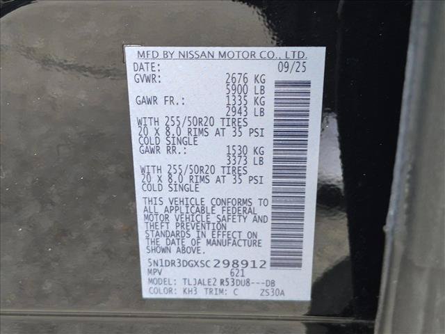 Used 2025 Nissan Pathfinder Platinum w/ Cargo Package FWD image 24