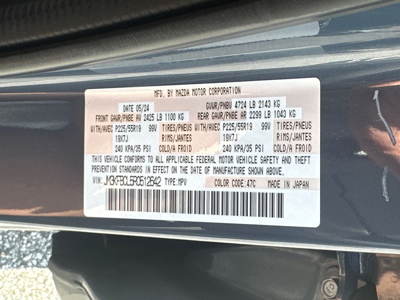Used 2024 MAZDA CX-5 Carbon Edition AWD/4WD image 36