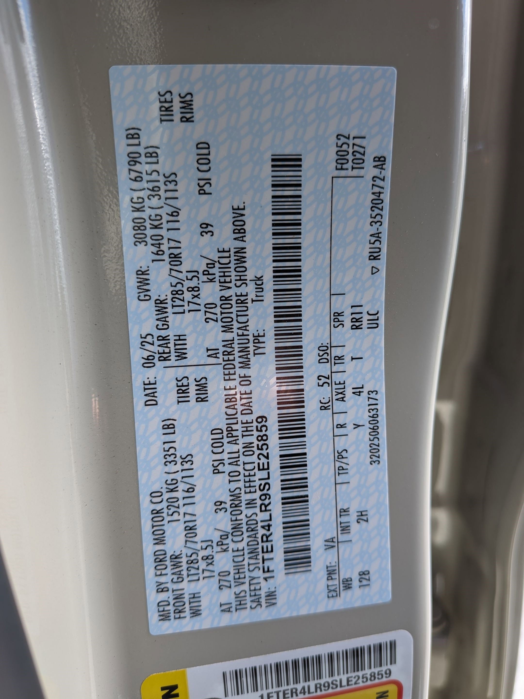 Certified 2025 Ford Ranger Raptor image 35