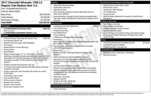 Used 2017 Chevrolet Silverado 1500 LS w/ LS Convenience Package image 4