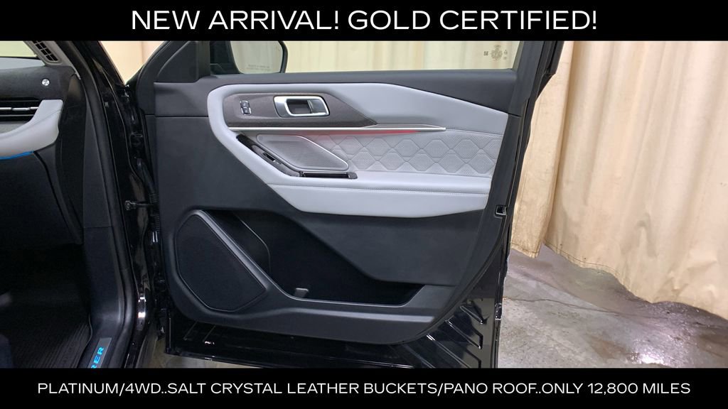 Certified 2025 Ford Explorer Platinum w/ LUX Leather Package AWD/4WD image 10