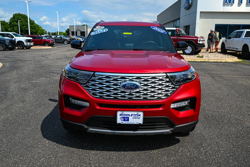 Certified 2022 Ford Explorer Platinum w/ Equipment Group 601A AWD/4WD image 10