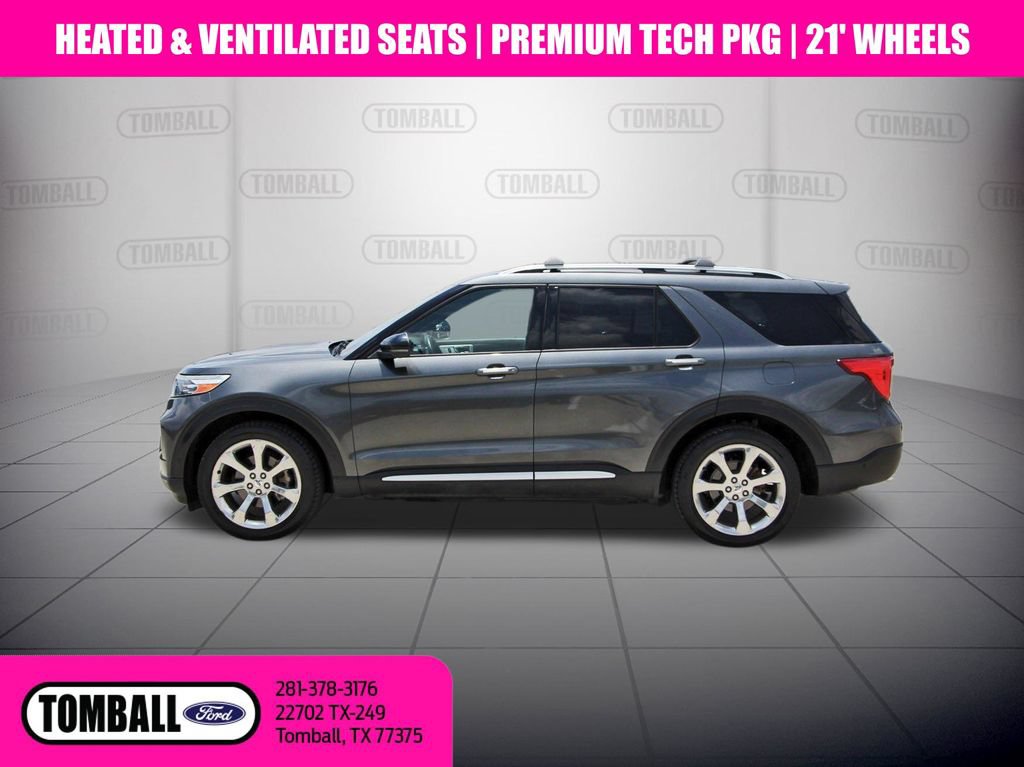 Certified 2020 Ford Explorer Platinum w/ Premium Technology Package AWD/4WD image 4