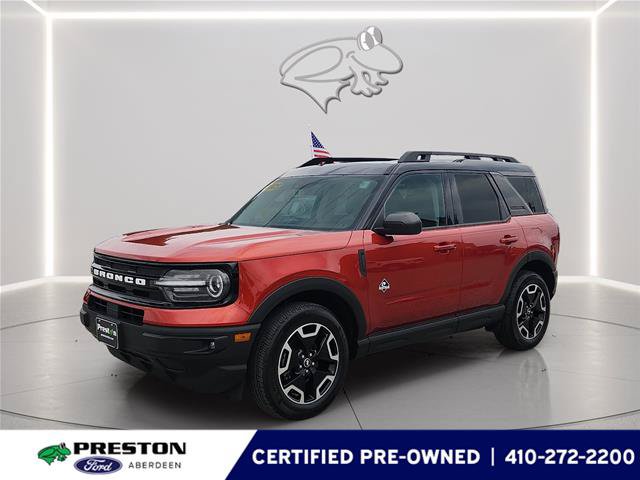 Certified 2024 Ford Bronco Sport Outer Banks w/ Tech Package