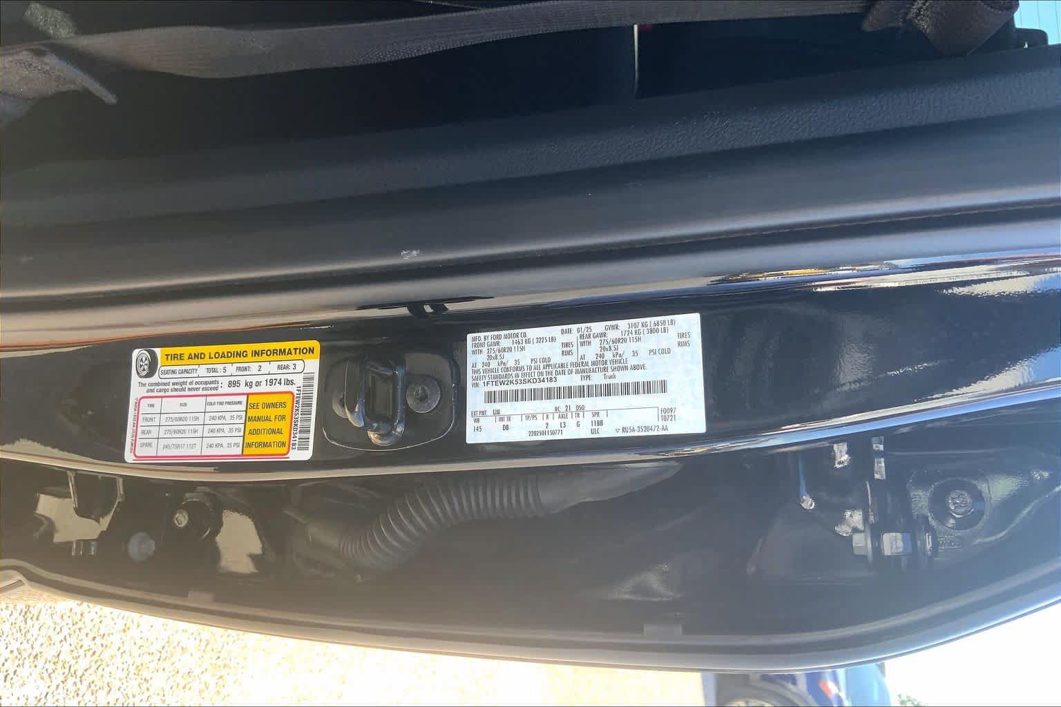 Certified 2025 Ford F150 STX w/ Equipment Group 200A RWD image 32
