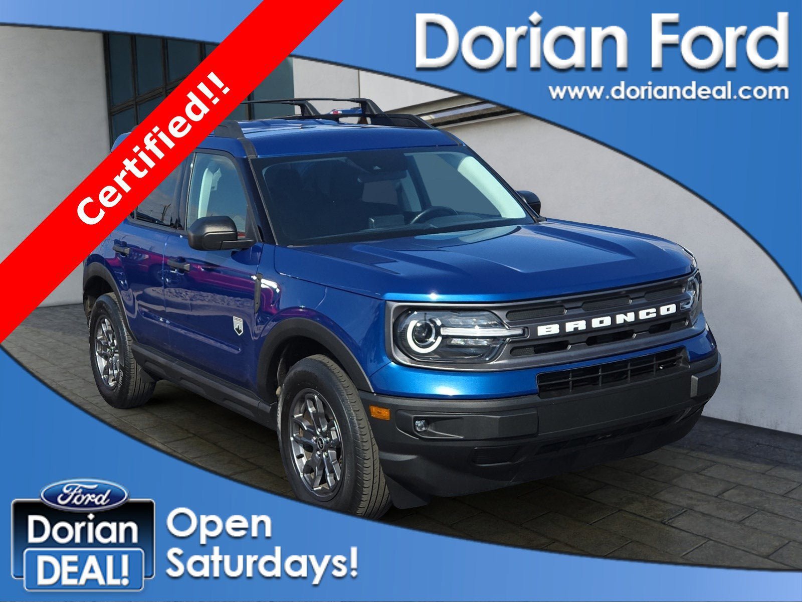 Certified 2023 Ford Bronco Sport Big Bend w/ Convenience Package AWD/4WD image 1