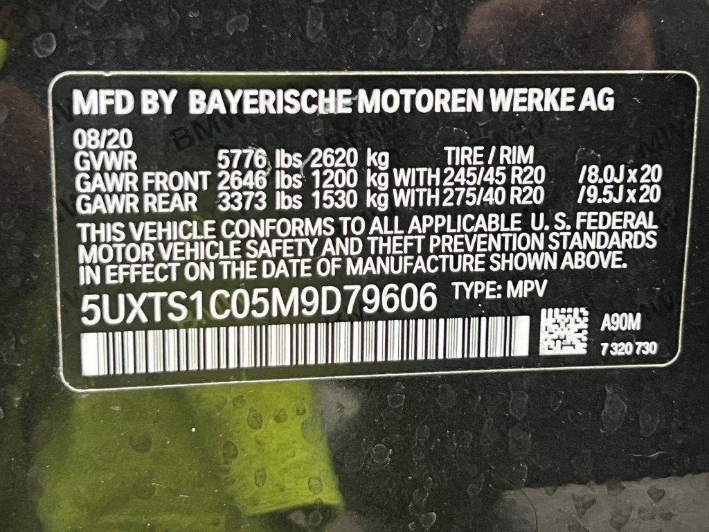 Used 2021 BMW X3 xDrive30e w/ M Sport Package image 37