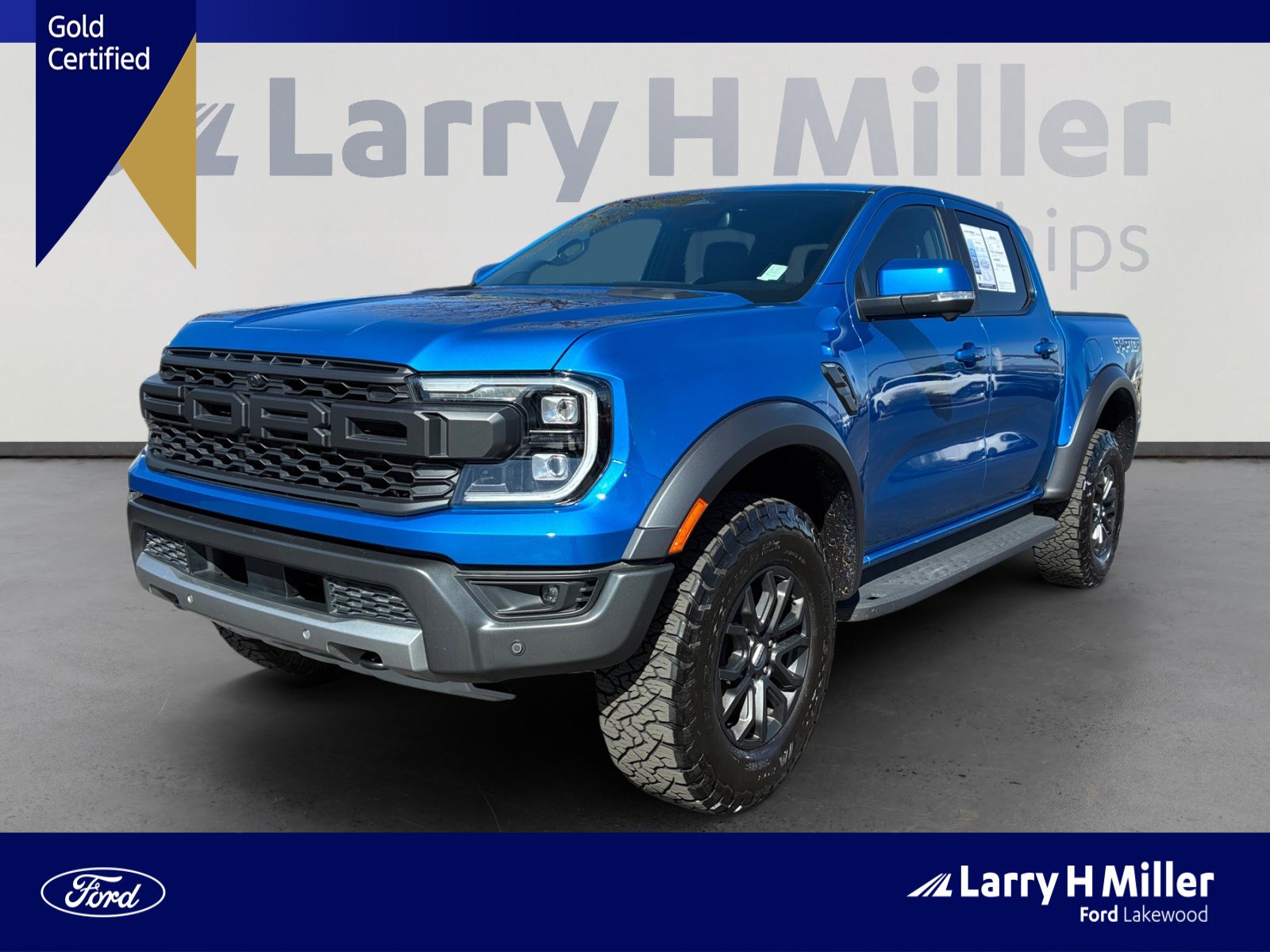 Certified 2025 Ford Ranger Raptor AWD/4WD image 1